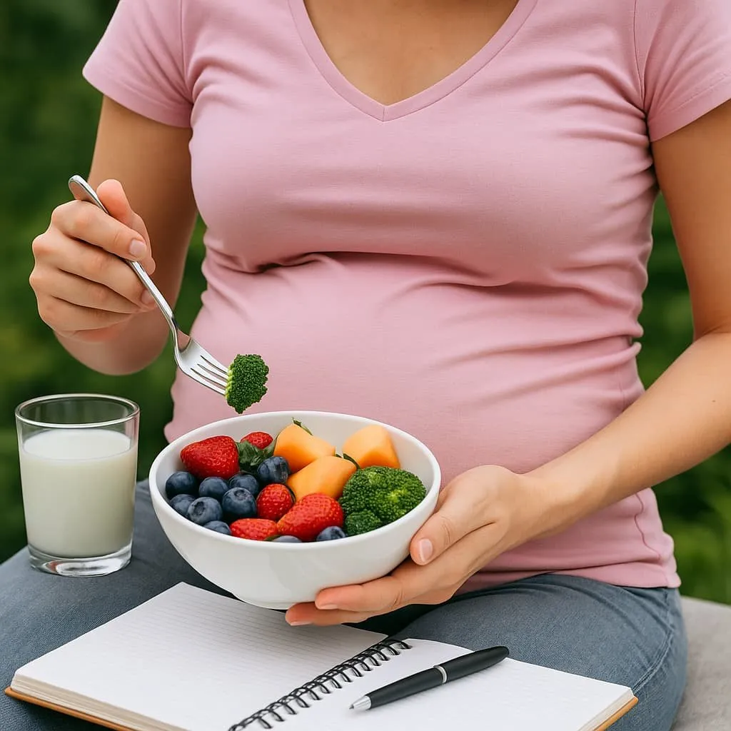 Consejos de alimentación saludable durante el embarazo