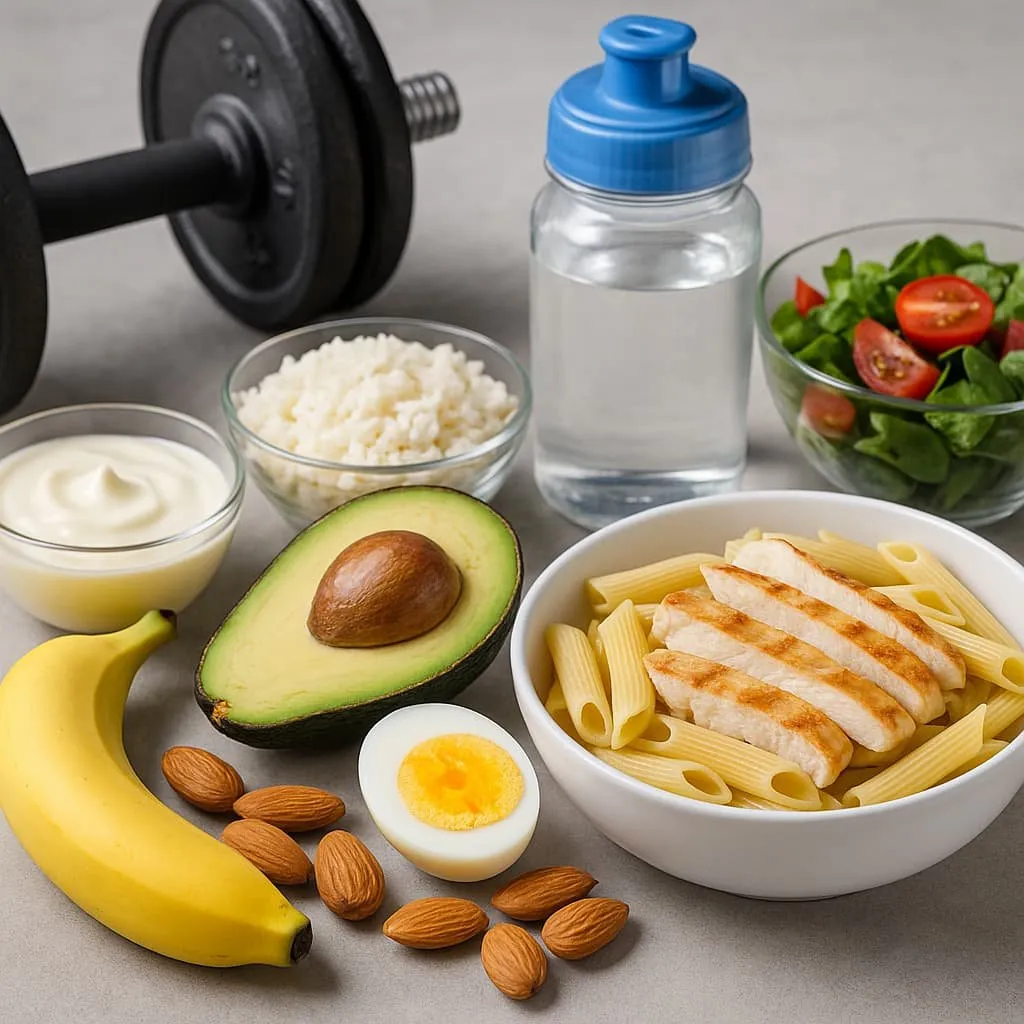 Qué comer antes, durante y después del ejercicio físico